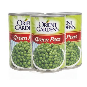 Orient Garden Green Peas 3X400gm