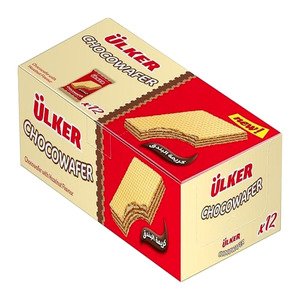 Ulker Biscuit Choco Wafer 12X25g