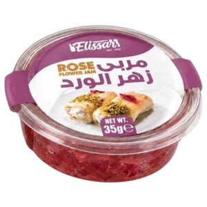 Elissar Jam Rose Flower 35G