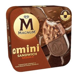 Magnum Mini Sandwich Almond Ice Cream 400Ml