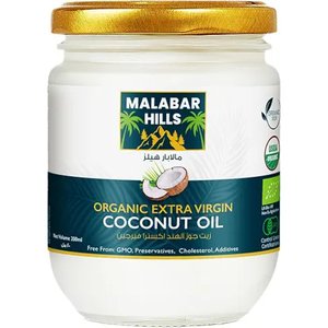 Malabar Hills Organic Extra Virgn Coconut Oil 200Ml