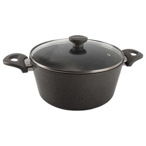 Top Chef Granite Cook Pot Black 30Cm