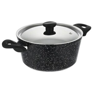 Top Chef Granite Cook Pot Black 26Cm