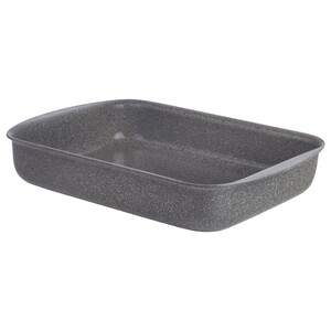 Top Chef Rectangular Granite Tray Grey 30Cm