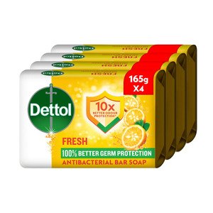 Dettol Soap Fresh 4X165g
