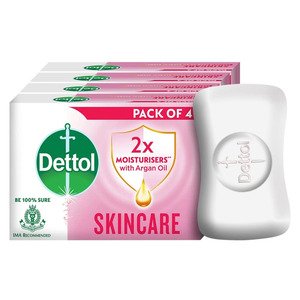 Dettol Soap Skincare 4X165g