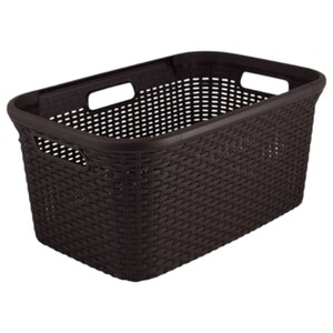 Curver Style Laundry Basket Brown 45L