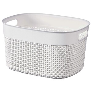 Curver Filo Laundry Basket Small White