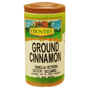 Country Ground Cinnamon 25G
