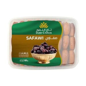 Date Crown Safawi Dates Tub 800 Gr