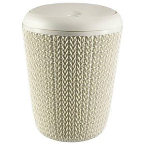 Curver Knit Waste Bin White