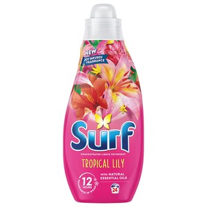 Surf Liquid Laundry Detergent Tropical Lily 24 Washes 648Ml