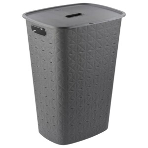 Curver Softex Laundry Basket Grey 56L