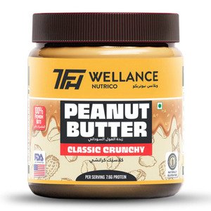 Wellance Nutrico Classic Crunchy Peanut Butter 510G