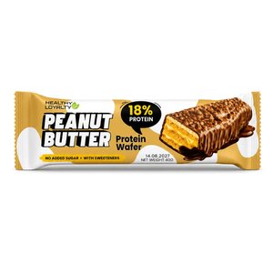 Healthy Loyalty Peanut Butter Protein Wafer 45Gm