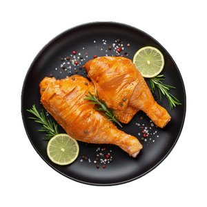 Fresh Chicken Legs Marinated - أفخاذ دجاج متبلة