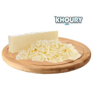 Dairy Khoury Mozzarella Cheese Block - جبنة موزاريلا بلوك