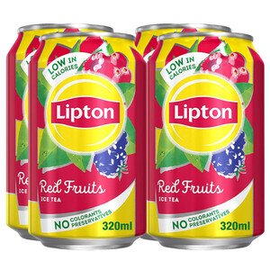 Lipton Ice Tea Red Fruit 320Ml X4