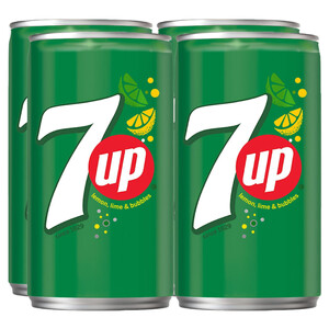 7Up 185Ml X4