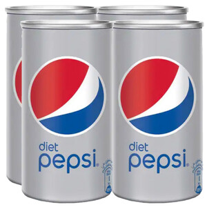 Pepsi Diet Can 185Ml X4