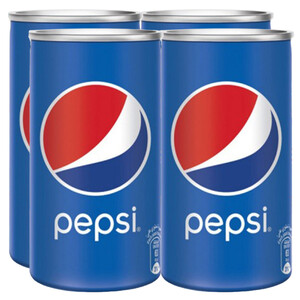 Pepsi Can 185Ml X4