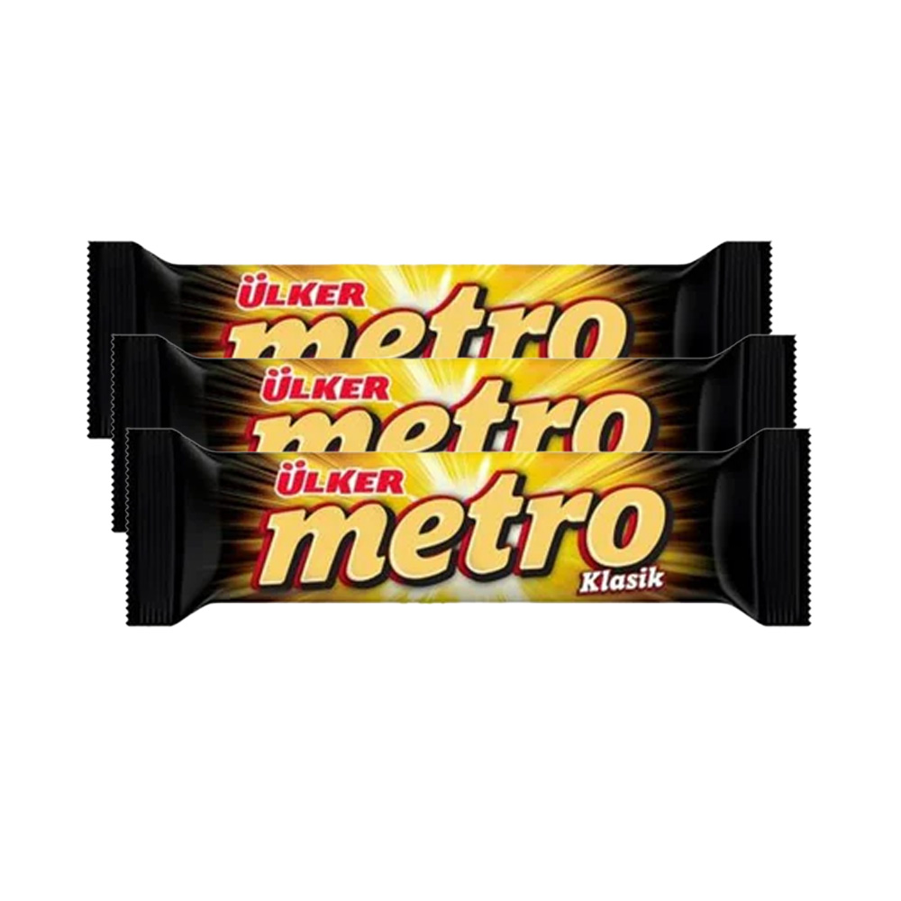 Ulker Metro Chocolate 36G x3