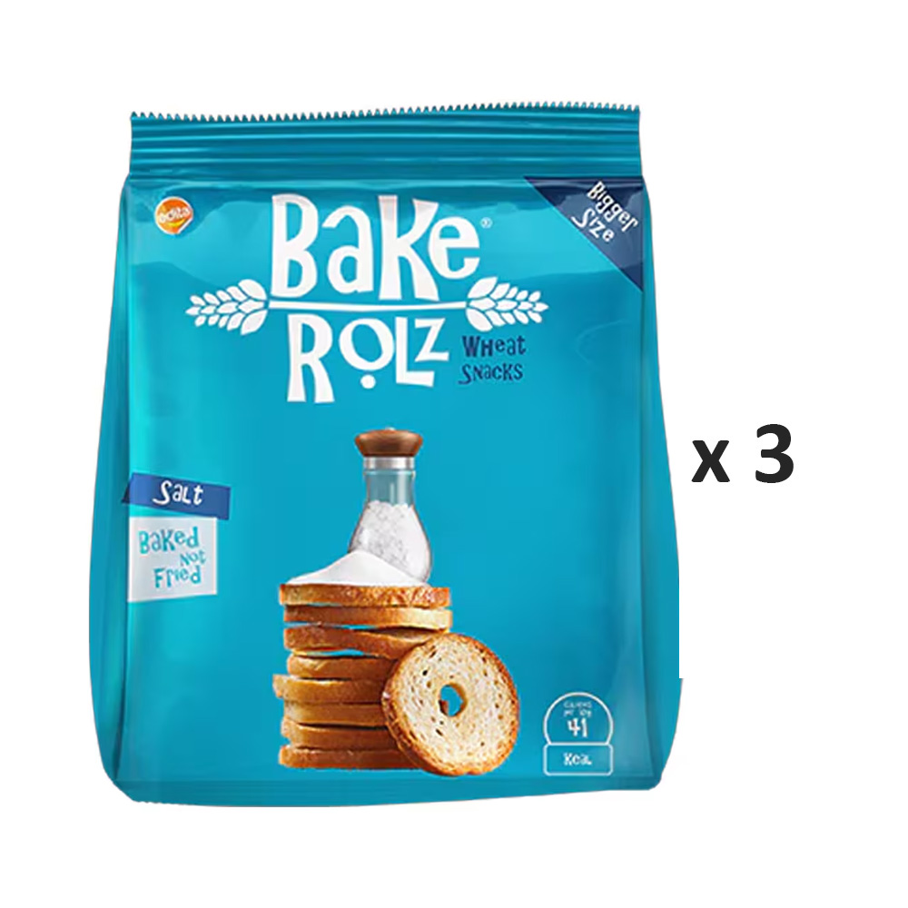 Edita Bake Rolz Salt 52G x3