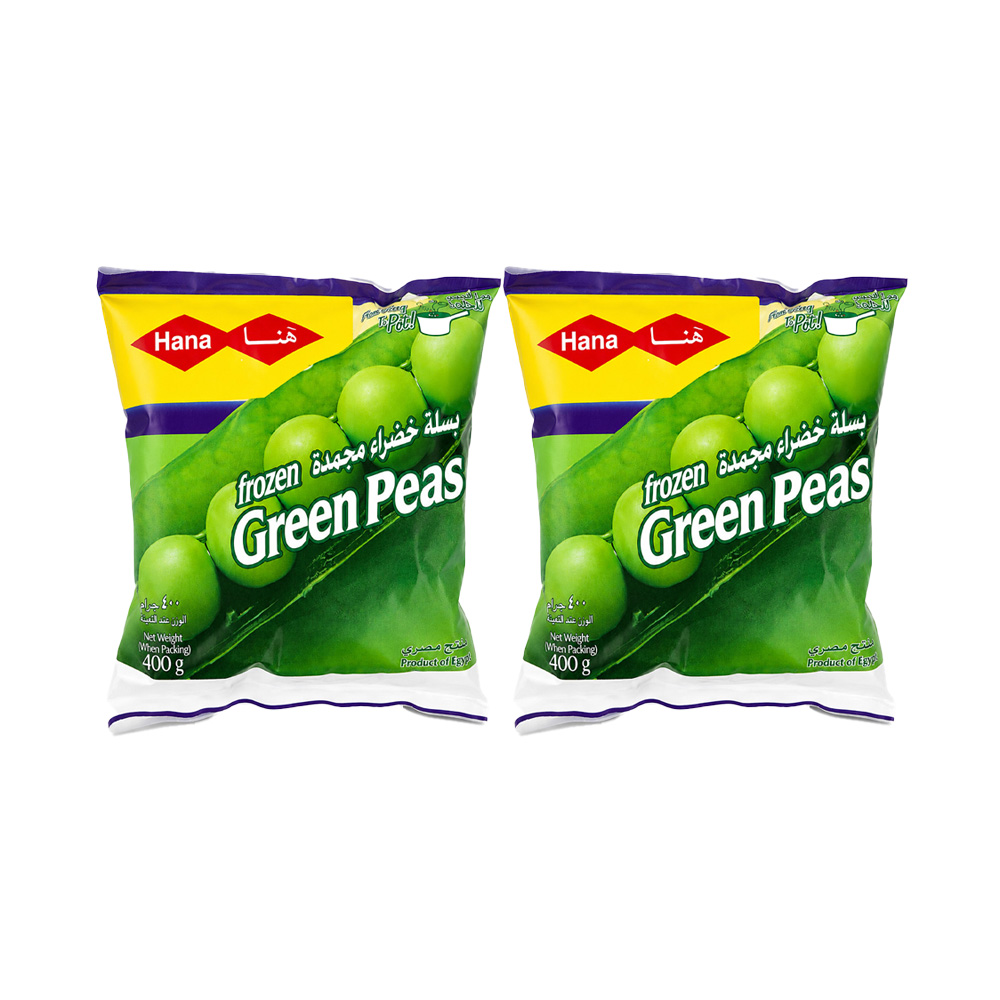 Hana Frozen Green Peas 400G x2