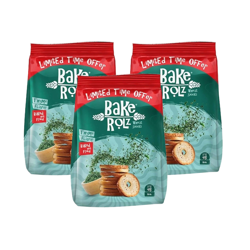 Edita Bake Rolz Thyme 52G x3