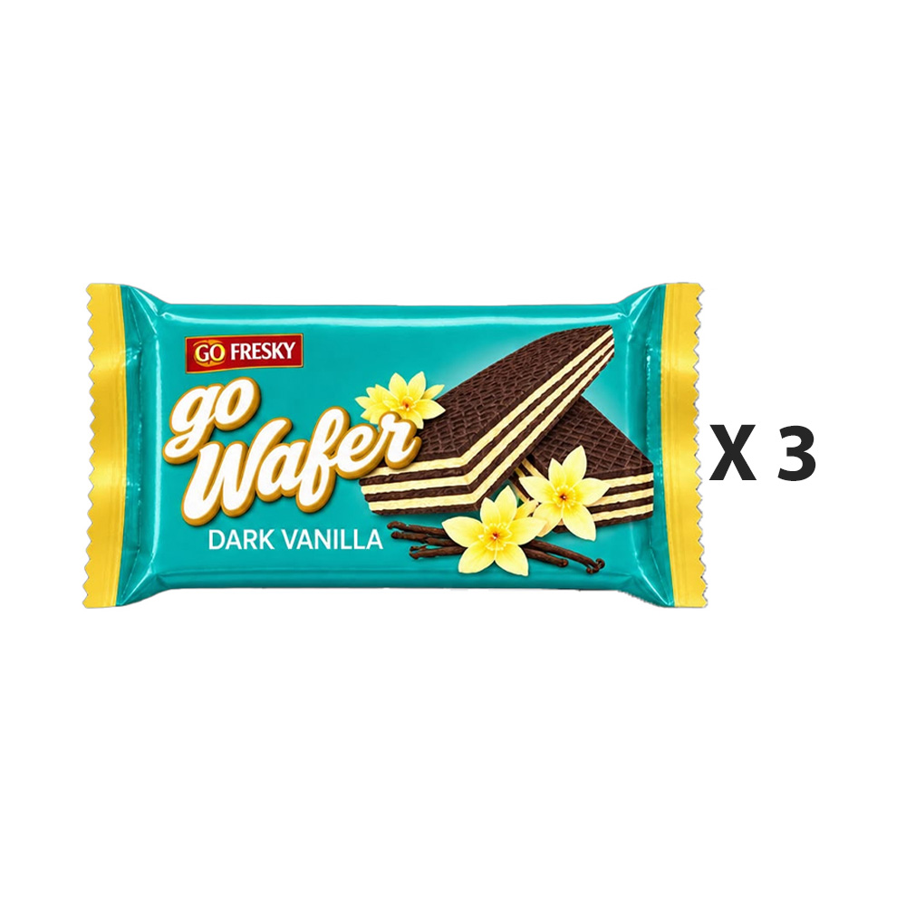 Go Festa Wafer Vanilla Cream 50G x3